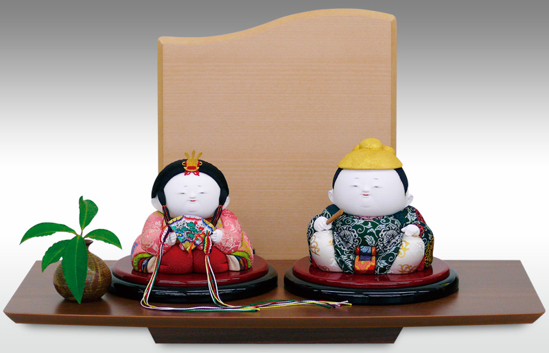 石川潤平工房 木目込ひな人形作品例 岐阜県美濃加茂市 人形処橋本屋
